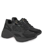 Γυναικεία sneakers Renato Garini X119R6513001 Μαύρο — πλήρης όψη ζευγαριού